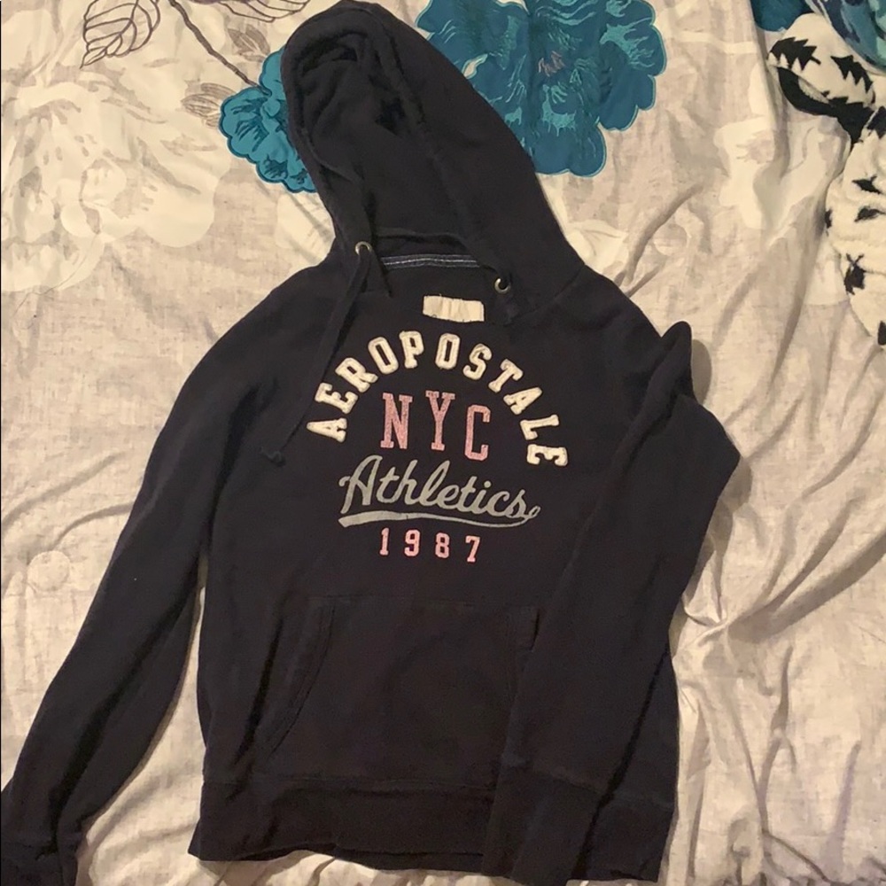 Aeropostale navy blue hoodie